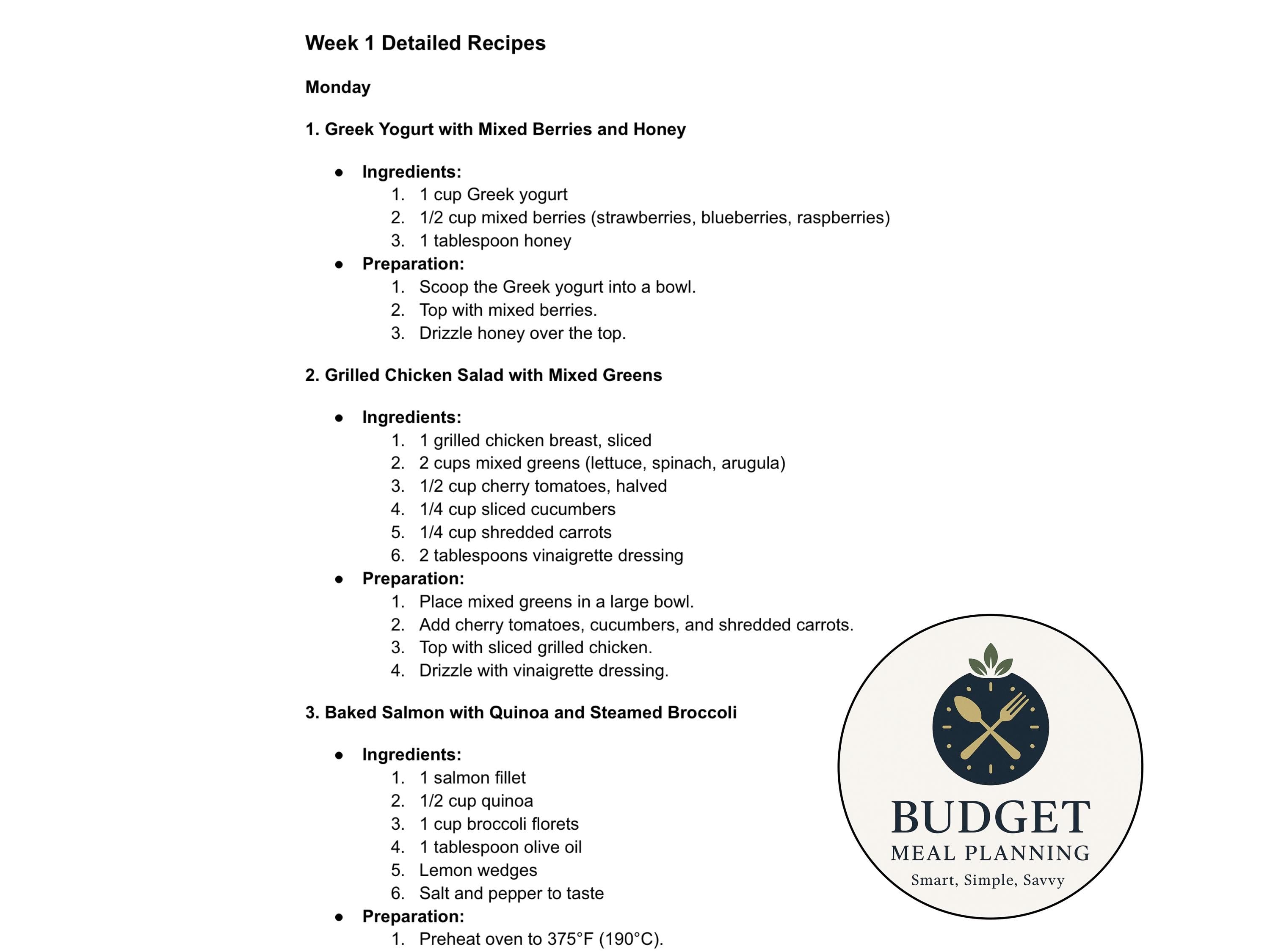 DASH Diet Meal Plan, Simple Easy Tracker Planner, High Blood Pressure Food, Hypertension Recipes